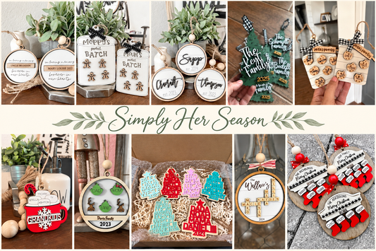 Handmade Wooden Ornaments