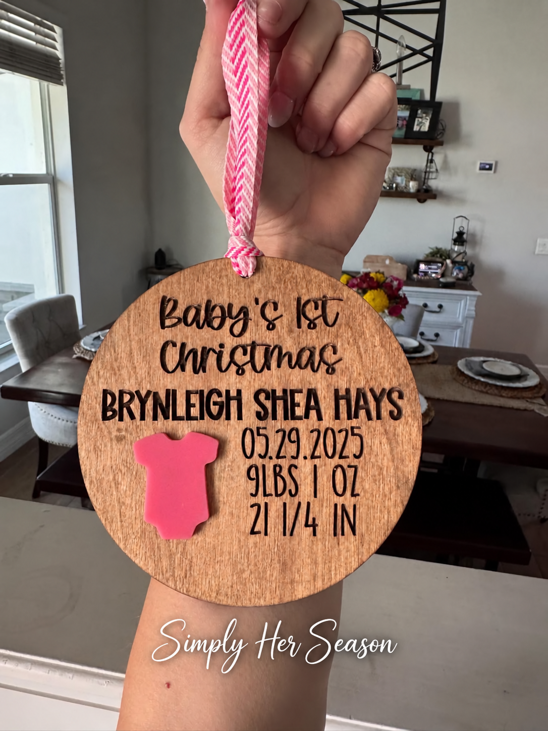 Handmade Wooden Ornaments