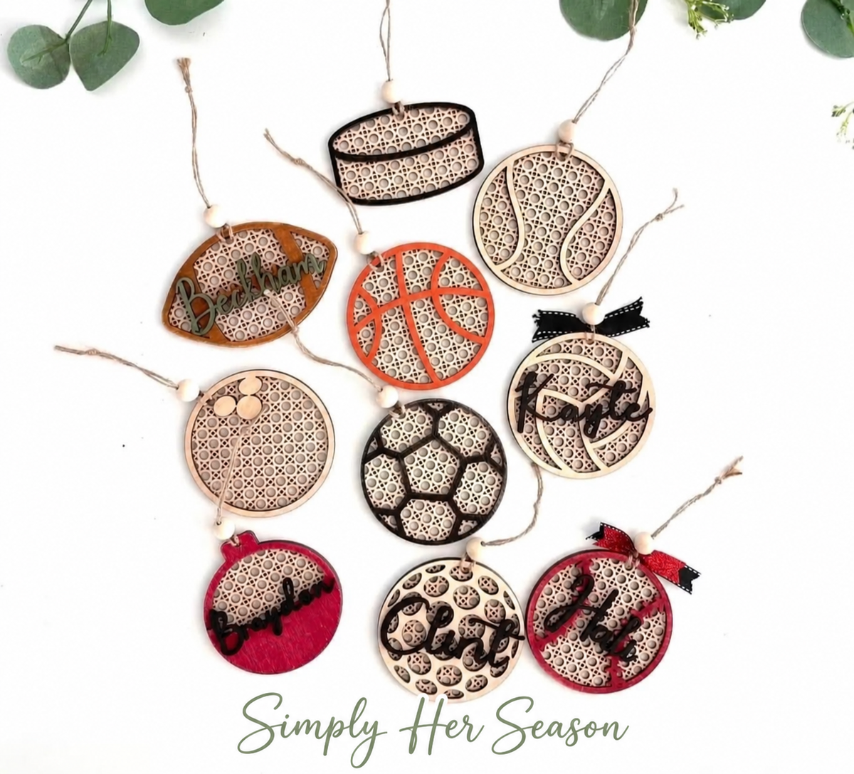 Handmade Wooden Ornaments