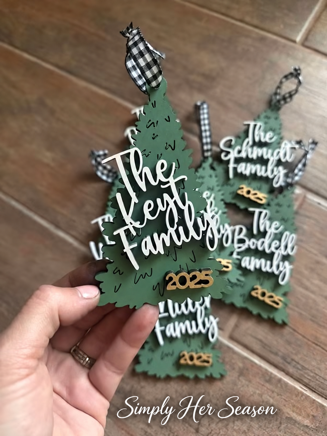 Handmade Wooden Ornaments