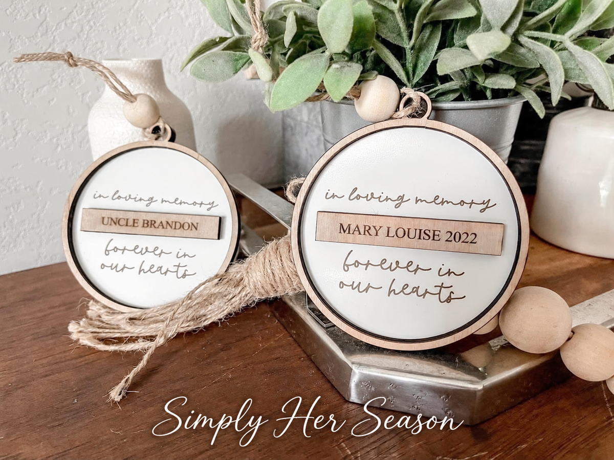Handmade Wooden Ornaments