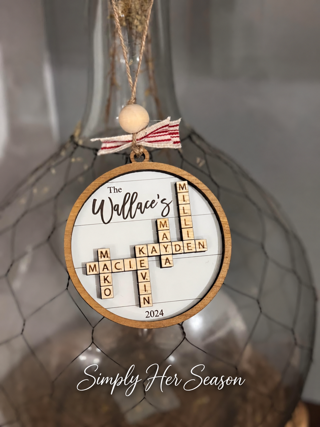 Handmade Wooden Ornaments