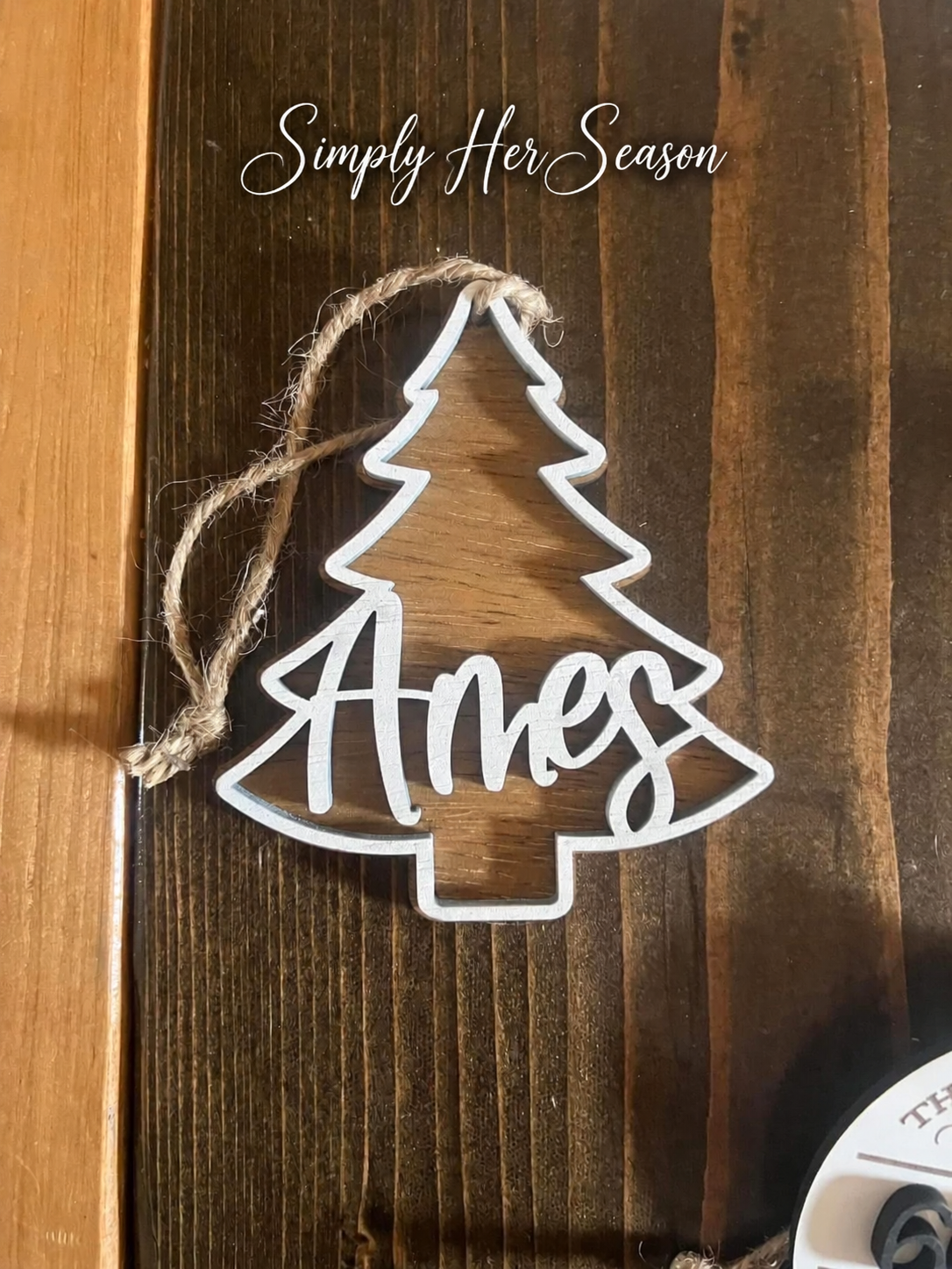 Handmade Wooden Ornaments