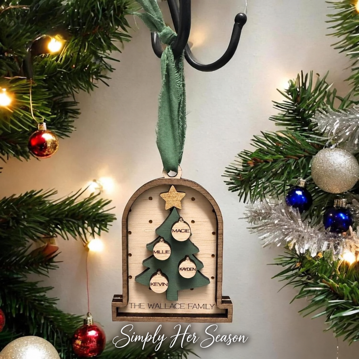 Handmade Wooden Ornaments