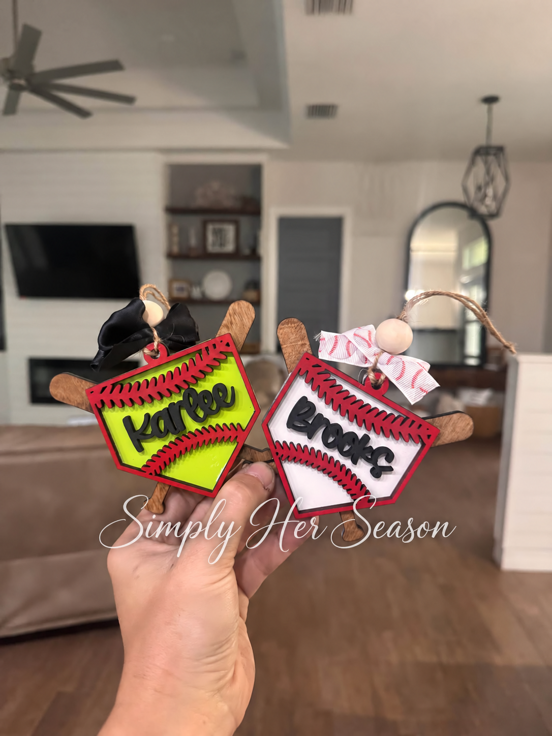 Handmade Wooden Ornaments