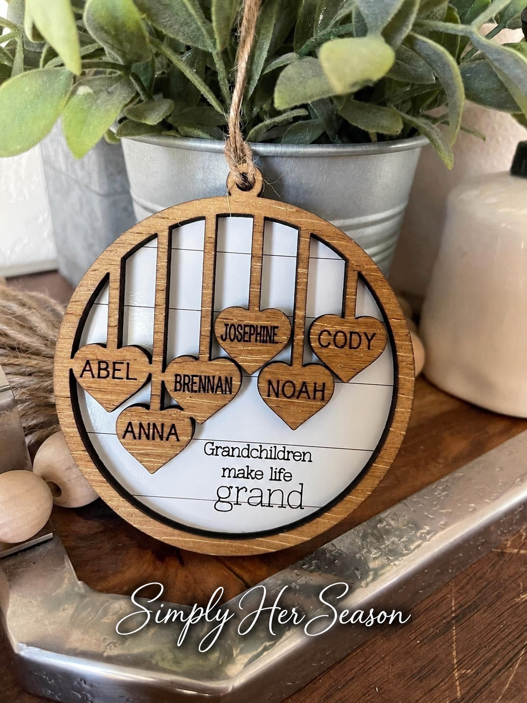 Handmade Wooden Ornaments