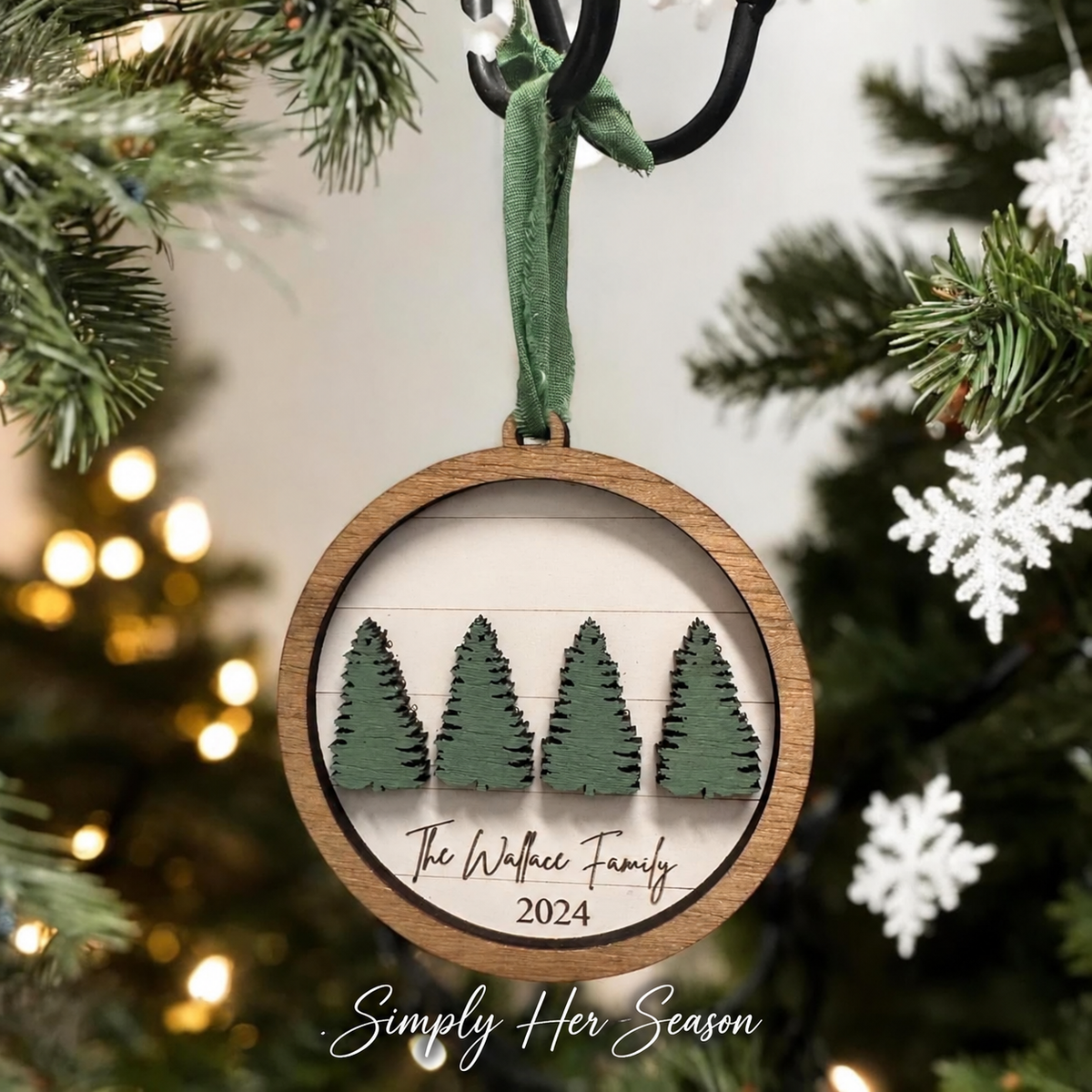 Handmade Wooden Ornaments