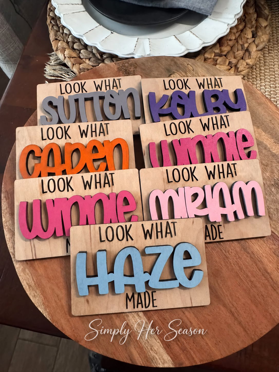 Personalized Name Magnet